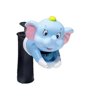 קריקטורה בעלי חיים צעצוע מים ברז ברז הרחבה pvc ילדים יד כביסה מדריך הכיור - Product Image 1