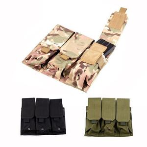 กระเป๋าใส่แม็กกาซีน Molle <span class=keywords><strong>Triple</strong></span>,กระเป๋าใส่แม็กกาซีนแนวยุทธวิธี - Product Image 1