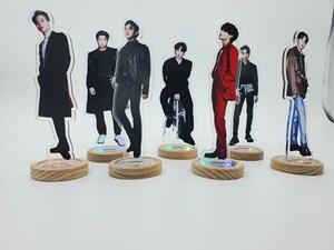 Lámpara LED Nocturna Personalizada con Personaje de Ídolo Kpop, Cambia de Color, Decoración de Habitación, Regalo para Fans, Soporte Acrílico - Product Image 3