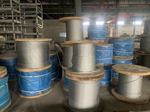 7x7 7X19 ワイヤー ナイロン <span class=keywords><strong>PVC</strong></span> PA プラスチック被覆鋼線ロープ - Product Image 6