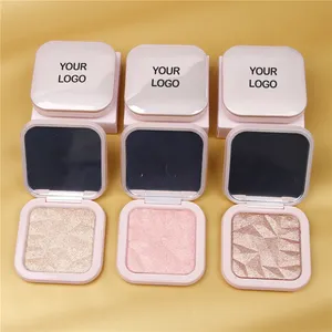 Nude Highlighting Blush 2-in-1 Blush + Highlighter Hybrid Silky Blendable Makeup All-Day Wear Talc Free Vegan