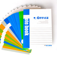 Cuaderno Escolar Bonvada de Diseño Simple, Encuadernado Térmico Personalizado, Papel Impreso, con Logotipo Personalizado, 40-80 Hojas