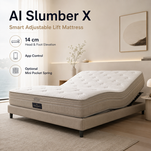 <span class=keywords><strong>Matelas</strong></span> King convertible intelligent à ressorts ensachés réglable en hauteur avec élévation de la tête et des pieds, application Tuya Smart Life, mobilier de maison - Product Image 1