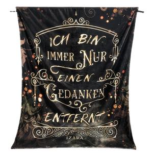 Couverture en molleton de flanelle de luxe personnalisée micro tricotée confortable nom de marque Commande minimum <span class=keywords><strong>1</strong></span> PC pour Noël - Product Image 1