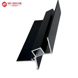 Profilé en aluminium extrudé moderne pour décoration de plafond, garniture à joint invisible <span class=keywords><strong>avec</strong></span> <span class=keywords><strong>canal</strong></span> LED - Product Image 2