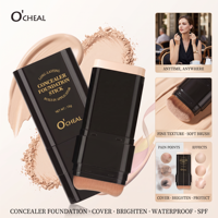 Stick correcteur et fond de teint mat, waterproof, longue tenue, anti-bavures, hydratant, translucide, illuminateur, unifiant le teint et couvrant les imperfections