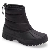Bottes d'hiver imperméables et chaudes YL-26107 noires pour femme, idéales pour l'extérieur et la neige (vente en gros)