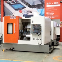 Tour CNC à structure stable TCK66A pour la production en série de composants industriels