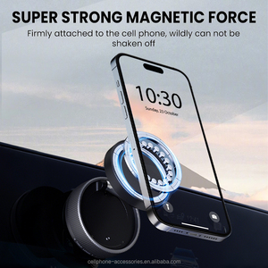 <span class=keywords><strong>Chargeur</strong></span> de voiture sans fil magnétique portable 15W, charge rapide, support à ventouse puissant pour voiture, bureau, mur en verre - Product Image 4
