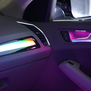 Système d'éclairage d'ambiance pour véhicule RHD avec contrôle sans fil Bluetooth et synchronisation des couleurs multi-zones - Product Image 4