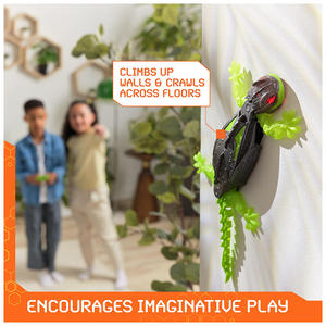 Робот-геккон для лазания по стенам, 2.4G, с дистанционным управлением, имитация взрыва, пластиковый, для использования в помещении и на улице, оригинал, на Хэллоуин - Product Image 2