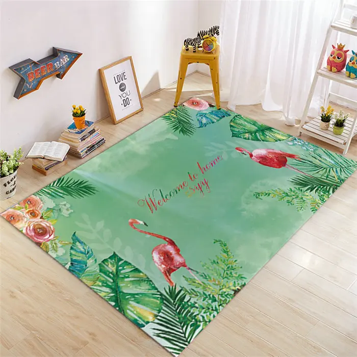 Tapis solaire à surface rose 3d, moquette pelucheuse et de luxe, en fourrure, antidérapantes, pour enfants, prière de maison, beige, nouvelle collection 2020