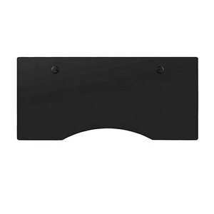 Phong cách thiết kế hiện đại MDF PVC Veneer bàn gỗ hàng đầu trong phổ biến màu đen và trắng màu E1 cấp - Product Image 2