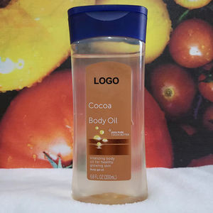 Huile de massage au cacao et à la rose 200ml Vitamine B3 Huile éclaircissante pour le corps Soin corporel spécial Spa Vente en gros - Product Image 4