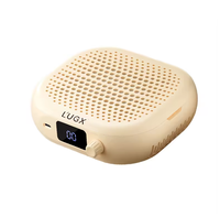 LG207 Aspirateur à poussière pour ongles rechargeable, couleurs macaron, ABS, 6000 tr/min, forte aspiration, 20W, extracteur de poussière professionnel pour ongles