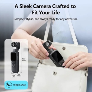 Cámara Deportiva de Bolsillo 4K de 1.72'' y 60FPS, Cámara Digital de Mano con Gimbal y Estabilización, Cámara de Acción para Viajes y Transmisión en Vivo - Product Image 6