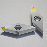 Inserts d'outils de tournage monocristallins Hot Sele MCD Diamond VCGW VCGT pour acrylique Cooper aluminium