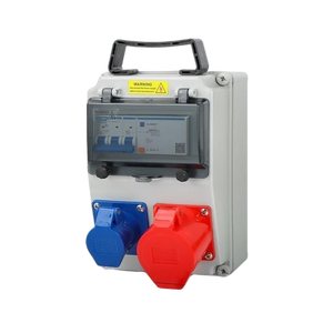 Prise industrielle 32A + disjoncteur différentiel 3P, personnalisation possible. Contactez le service client pour une devis - Product Image 4