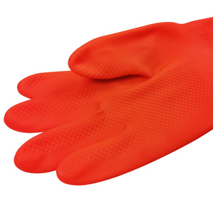 Gants de protection en latex longs 55 cm, imperméables et résistants à l'huile, pour le nettoyage domestique et la lessive - Product Image 3