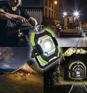 Lámpara de Trabajo LED Recargable, Regulable, Resistente al Agua IP44, Tecnología COB, Ángulo de Haz de <span class=keywords><strong>120</strong></span>°, Garantía de 2 Años, Batería de Litio Portátil - Product Image 6