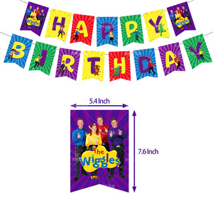 Artículos para Fiesta <span class=keywords><strong>de</strong></span> Cumpleaños <span class=keywords><strong>de</strong></span> The Band, Decoraciones para Fiesta <span class=keywords><strong>de</strong></span> Adultos, Incluye Pancarta <span class=keywords><strong>de</strong></span> Feliz Cumpleaños, Globo, Decoración para Cupcakes DIY - Product Image 2