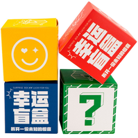 Boîtes mystère personnalisées en usine Produits d'emballage Boîte mystère pour petite entreprise Électronique Abonnement mensuel Boîte aléatoire