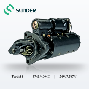 Moteur de démarrage pour camion lourd 24V 7,5kW 40MT pour moteur diesel Allis Chalmers <span class=keywords><strong>Austin</strong></span> Western Autocar Remplace Delco 1109702 - Product Image 1