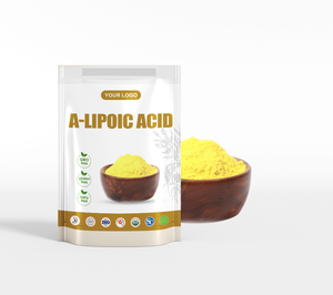 Materia prima Ausreson <span class=keywords><strong>R</strong></span> Ácido alfa lipoico Suplemento en polvo CAS 1077-28-7 Ácido alfa lipoico - Product Image 1