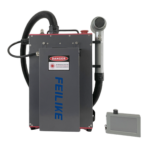 Machine de nettoyage au laser JPT 200W pour l'élimination de la rouille, machine de nettoyage au laser <span class=keywords><strong>portable</strong></span> 100W avec fibre pulsée pour métal industriel - Product Image 4