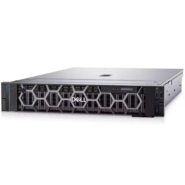 Tweedehands Dell R750xs 5317 Cpu 32Gb 3200Mhz Geheugen 16T Hdd H745 800W Gebruikt Dell R750xs Rack Server