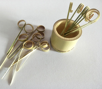 Brochettes en bambou biodégradables, écologiques, réutilisables, jetables, pour barbecue, fêtes, restaurants, 100 pièces/sac, saines