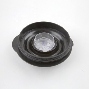 Juegos de licuadora de madera YDA57 Ken: tarro de vidrio redondo RAF de 1500ml con cubierta de acabado mate de color negro para licuadora exprimidora - Product Image 4