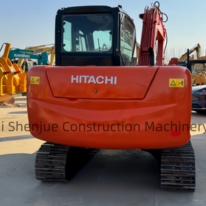 Excavatrice d'occasion Hitachi Zx60 d'origine japonaise, mini-excavatrice d'occasion Zx110 120-6 6 tonnes, excavatrices d'occasion Hitachi Zx70 Zx75 Zx120 Zx200 - Product Image 3