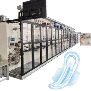 Machine de fabrication automatique de serviettes hygiéniques à faible coût, machines de fabrication de serviettes, prix des machines de fabrication automatiques de serviettes hygiéniques - Product Image 2