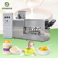 Chaîne de production nutritionnelle de poudre de bouillie de machine de traitement instantanée de robot d'aliment pour bébé de céréale de riz commerciale