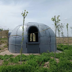 Nouveau Design zèbre écologique royaume-uni Upstate York <span class=keywords><strong>sous</strong></span> 30K <span class=keywords><strong>maison</strong></span> extensible 10K 100K Fallout 4 Mod <span class=keywords><strong>maison</strong></span> de Module de dôme préfabriquée - Product Image 6
