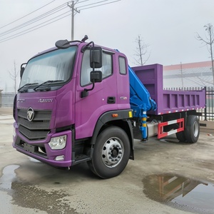 Prix d'usine Grue sur camion FOTON 4x2 5 tonnes, nouvelle grue montée sur camion à vendre - Product Image 4
