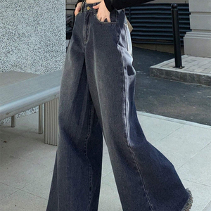 <span class=keywords><strong>Jeans</strong></span> Mulheres Plus Size Alta Waisted Retro Wide Leg <span class=keywords><strong>Jeans</strong></span> Mulheres para Mulheres Altas - Product Image 6