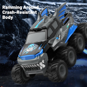 JJRC Q201 Coche RC Inalámbrico 2.4G, Camioneta Monstruo RC Anfibia con Tracción en las Ocho Ruedas para Aficionados - Product Image 5