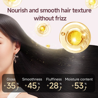 Sèche-cheveux professionnel sans pales haute vitesse BLDC avec concentrateur pour usage domestique, extérieur et salon 1600W 110 000