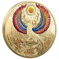 Souvenir personnalisé en métal 3D OEM/ODM, frappé à l'outil, émail souple, grand, en laiton antique, moulé, pour la remise des diplômes et la Fête des Pères, à prix abordable