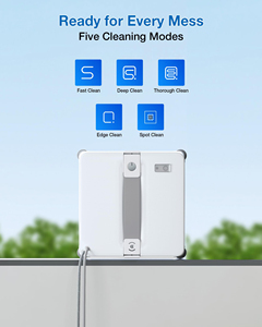 Bidirectional Water Smart Spray Suction Really Wet Wipe Window Cleaning Robot for Frameless Glass - Product Image 2