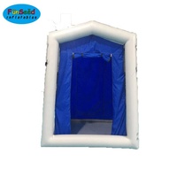 Tente de douche gonflable automatique imperméable pour l'extérieur, cabine de change portable pour la plage, durable, légère et résistante aux UV
