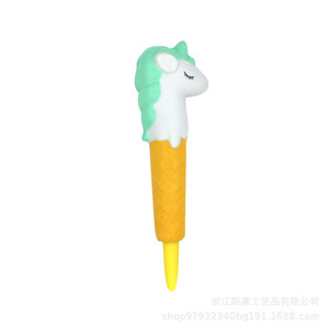 Pu <b>Foam</b> Unicorn Stress Relief Toy Cartoon Molding <b>Craft</b> Gift Decor - Product Image 1