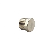 Raccord à tête hexagonale 1/4 taille raccord fileté en laiton
