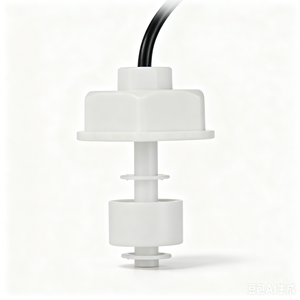 Capteur de niveau de liquide, interrupteur à flotteur en plastique blanc avec câble noir pour la détection de niveau élevé ou bas, capteur de niveau pour baignoire - Product Image 2