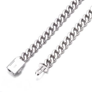 Trong Kho 10K Vàng Bất Kim Cương Cuba Liên Kết Chuỗi Hollow Hip Hop Miami Phòng Thí Nghiệm Grown Kim Cương Cuba Chuỗi <span class=keywords><strong>18</strong></span> <span class=keywords><strong>Inch</strong></span> Vòng Cổ Cho Nam Giới - Product Image 3