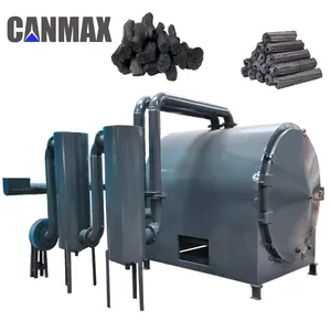 Gold Supplier Best Service Sawdust Production Line Coconut Shell Charcoal Making Machine