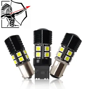 אדום אורות 1156 1157 5050 12smd + 1smd מתח גבוה rogue היפוך מנורת led בלם נורות S25 T20 7440 7443 3156 3157