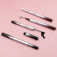 Personnalisé longue durée étanche liquide pour les yeux pour Mascara 4D séchage rapide végétalien Eyeliner stylo double face cosmétiques facile mince usine